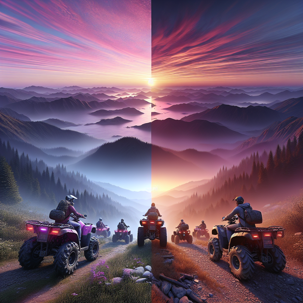 ATV турове при изгрев и залез – уникално изживяване в планината с офроуд пътеки и красива природа