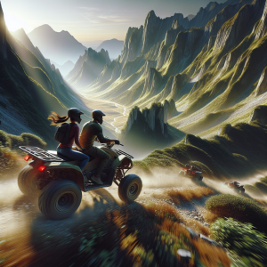 Панорамна гледка в Пирин, достъпна с ATV през планински терен