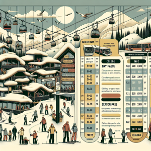 Bansko ski resort lift prices 2026 chart showcasing ticket options and discounts
