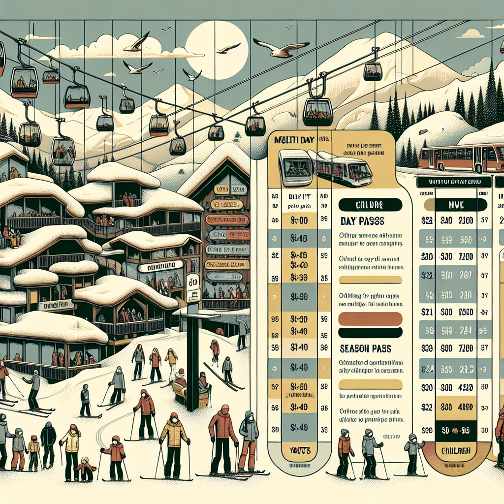 Bansko ski resort lift prices 2026 chart showcasing ticket options and discounts
