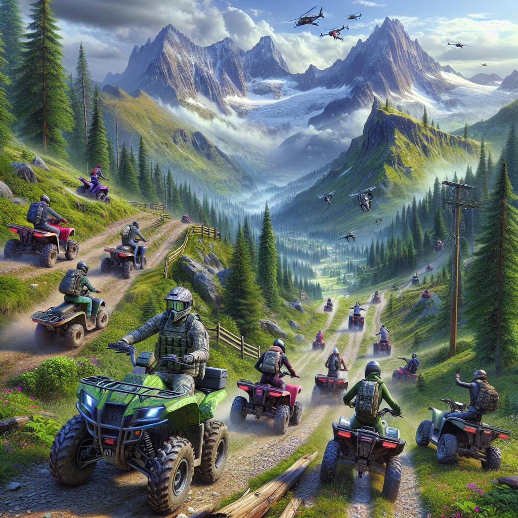 Екстремно ATV каране в природата за адреналин и приключения