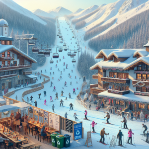 Snow-covered slopes and modern ski lifts at Bansko Ski Area