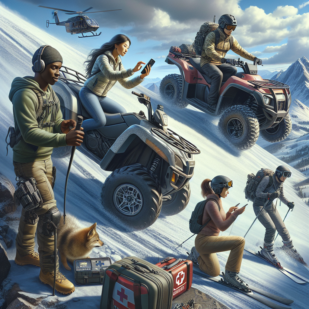 Планинска безопасност – реагиране при инцидент с ATV и ски на планина