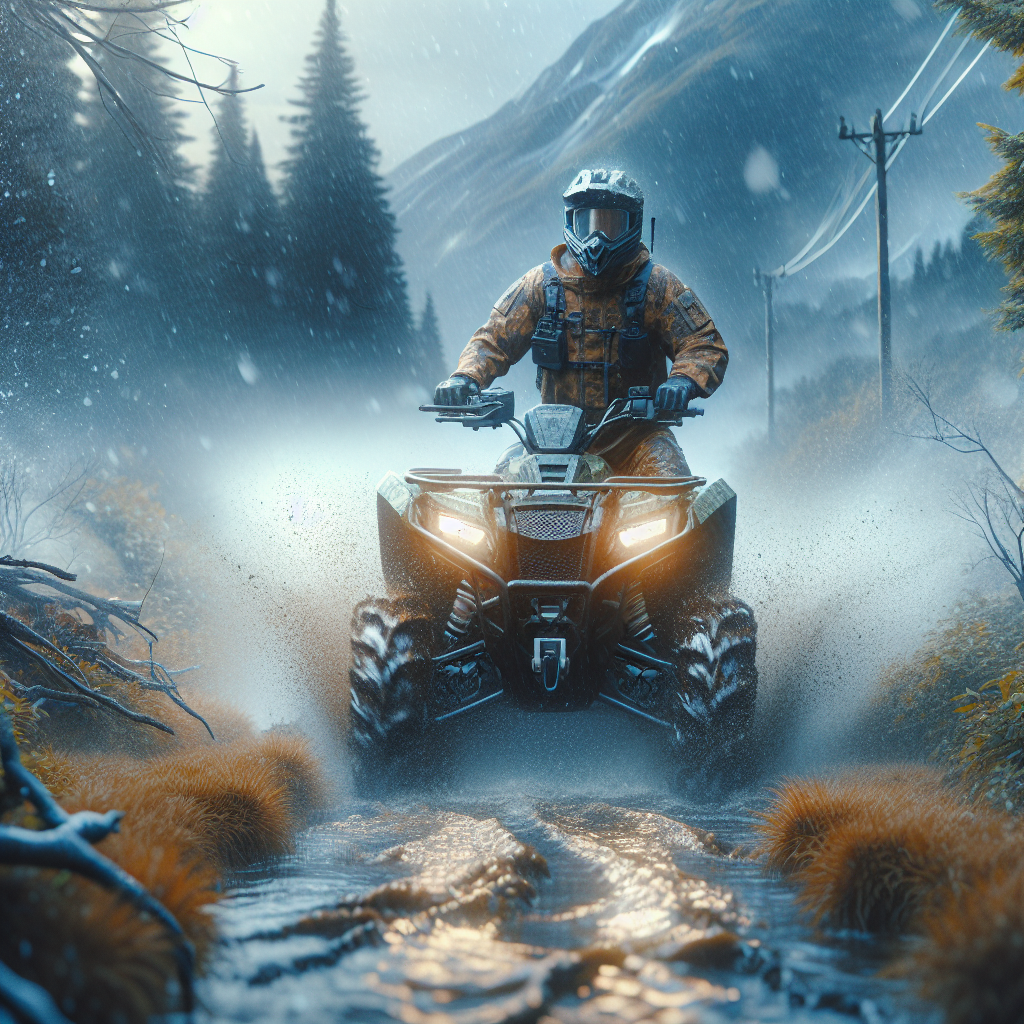 ATV каране при различни метеорологични условия – полезни съвети за безопасност и подготовка