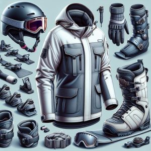 Качествена сноуборд екипировка - каска, маска, ръкавици и якета за безопасно каране