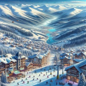 Live view from Bansko webcams showing ski slopes and mountain scenery