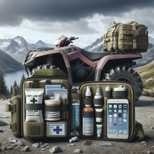 Мини аптечка за планината: комплект с основни медицински принадлежности за ATV тур