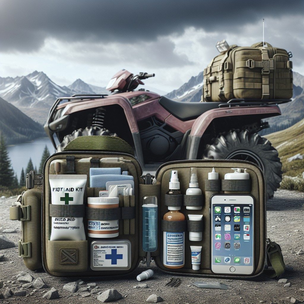 Мини аптечка за планината: комплект с основни медицински принадлежности за ATV тур