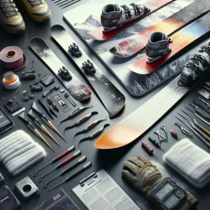 Ски с вакса и заточени кантове, които осигуряват добро пързаляне и контрол на писта