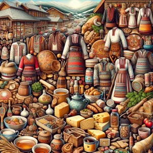 Сувенири и местни продукти от Банско и Разлог, традиционни ръчно изработени изделия и местни храни