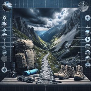 Планински пейзаж в Кончето, Пирин - преди преход