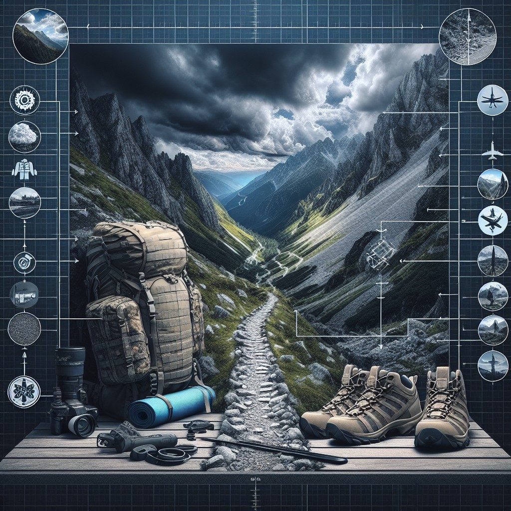 Планински пейзаж в Кончето, Пирин - преди преход