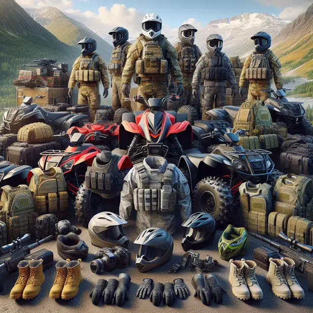 ATV екипировка наем Банско - защитно облекло и аксесоари за офроуд приключения