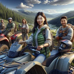 ATV с водач в Банско сред планинска природа