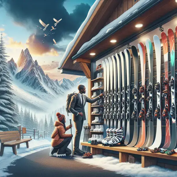 Ски екипировка наем Банско – модерно ски оборудване за наем в Банско