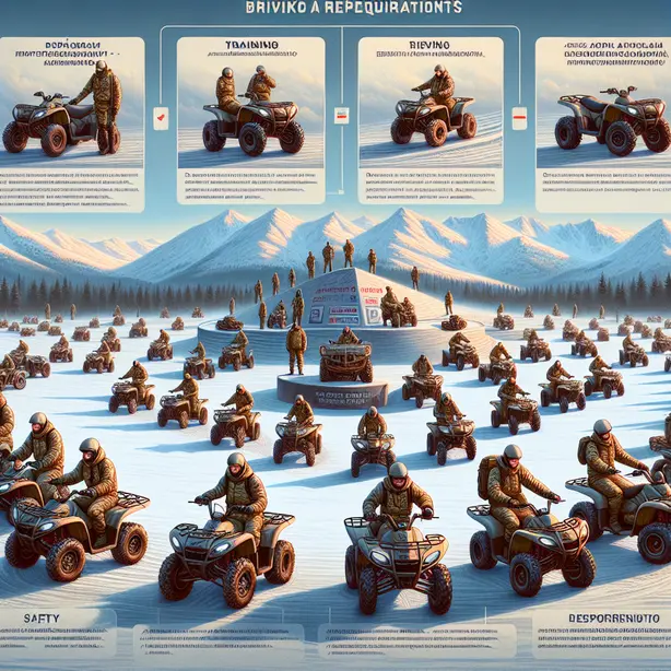 Карта на Банско с ATV и обозначени изисквания за шофьорско